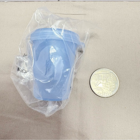 Tupperware Other - Tupperware Light Blue Pencil Sharpener great for eyebrow, eyeliner lip liners